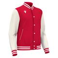 Fiddle varsity college RED/WHT S Collegejakke - Unisex