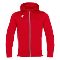 Freyr Hoody Full Zip Top RED M Overtrekksjakke